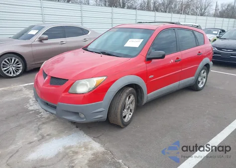 2003 Pontiac Vibe из США, поврежденный, VIN 5Y2SL62893Z427277